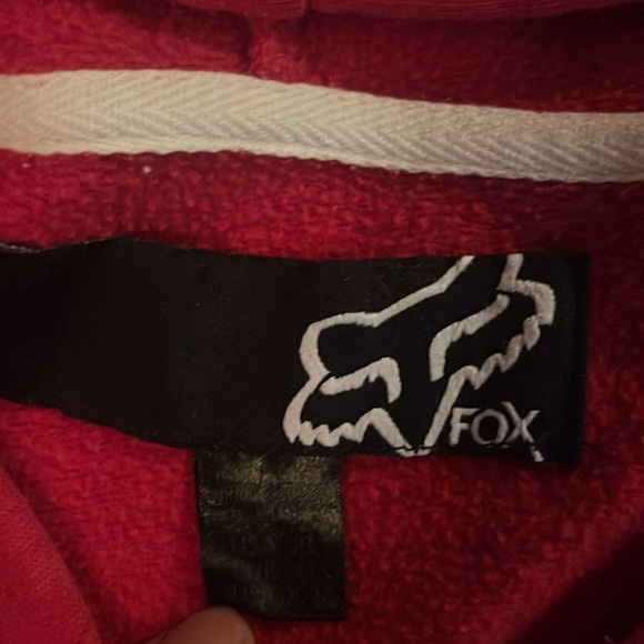 VINTAGE PINK FOX RACING ZIP UP - Picture 4 of 5